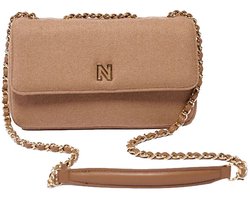 Nikkie Ann Wool Shoulderbag Beige