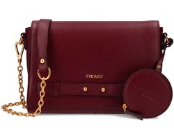 PICARD schoudertas Chic Way Crossbody Bag Bordeaux wijnrood