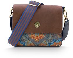 Pip Studio - Fenna Crossbody Tas Dames - Tas - Jabali - Blauw - 19x6x16cm