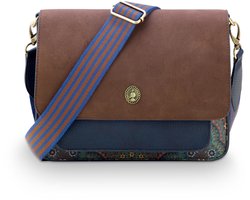 Pip Studio - Fenna Crossbody Tas Dames - Tas - Jabali - Blauw - 25x7x20cm