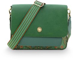 Pip Studio - Fenna Crossbody Tas Dames - Tas - Jabali - Groen - 25x7x20cm