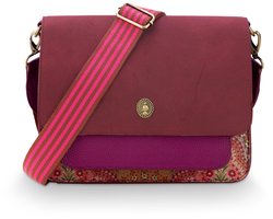 Pip Studio - Fenna Crossbody Tas Dames - Tas - Jabali - Rood - 25x7x20cm