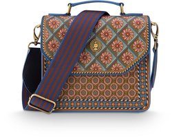 Pip Studio - Frances Crossbody Tas Dames - Schoudertas - Imani - Blauw - 19x7x17.5cm