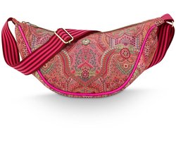 Pip Studio - Freya Crossbody Tas Dames - Schoudertas - Jabali - Rood - 34x10x16cm