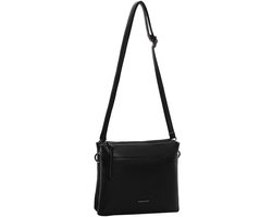Puccini Kleine Crossbodytas / Schoudertas Dames - Melissa - Zwart