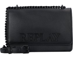 REPLAY schoudertas Crossbody Bag Black zwart