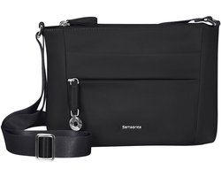 Samsonite schoudertas Move 5.0 H. Shoulder Bag 3 Zip Black zwart