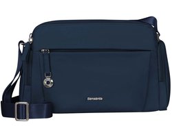 Samsonite schoudertas Move 5.0 Reporter Bag + 2 Pocket Dark Blue donkerblauw