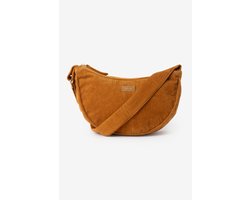 Sissy-Boy - Bruine corduroy crossbody tas