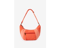 Sissy-Boy - Oranje colourblock crossbody tas
