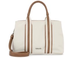 Tamaris schoudertas handtas TAS Kirsten Cityshopper Beige crème