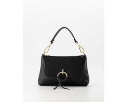 Teatro - Cosi - Schoudertasje - Handtasje - Crossbodytasje - Black - Gouden details Merk: Teatro