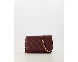 Teatro - Jamy - Classic Grain - Schoudertasje - Crossbodytasje - Leer - Bordeaux