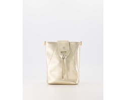 Teatro - Kendra - Classic Grain - Crossbodytasje - Leer - Goud