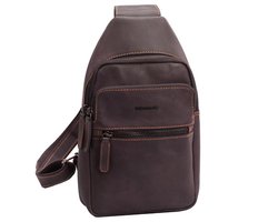 The Monte Kleine Crossbodytas / Schoudertas Leer - The Monte - Bruin