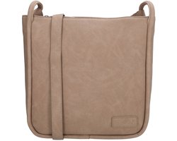 Zebra Trends Mia Crossbodytas - Schoudertas - Dames - Schouderband - Dames Tas - Lichttaupe