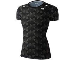 42k Running Diamond T-shirt Met Korte Mouwen Grijs L Vrouw
