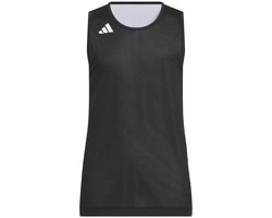 Adidas 3g Speed Reversible Basketball Aeroready Junior Mouwloos T-shirt Zwart 9-10 Years Jongens,Meisjes
