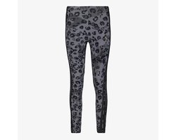 Adidas AOP dames sportlegging met panterprint zwart - Maat S