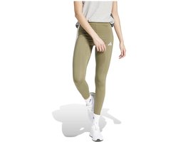 Adidas Essentials 3 Stripes Cotton Leggings Beige L Vrouw