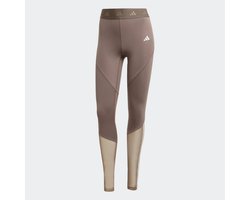 ADIDAS - hyglm 1/1 l - Lange trainingslegging dames - Bruin