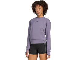 adidas Performance Designed-for-Training Warm-Up Sweatshirt - Dames - Paars