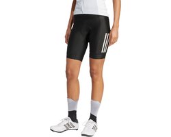 adidas Performance Essentials 3-Stripes Wielrenshort met Zeem - Dames - Zwart
