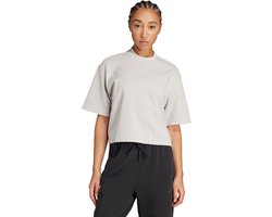 adidas Performance Motion Waffle Yoga-T-shirt - Dames - Beige