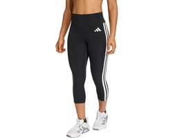adidas Performance Optime Essentials 3-Stripes 3/4 Workoutlegging - Dames - Zwart