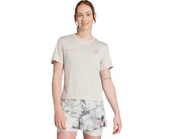 adidas Performance Own The Run Melange T-shirt - Dames - Grijs