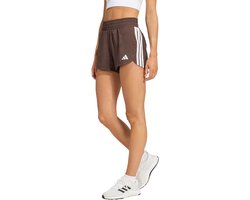 adidas Performance Pacer Woven High Rise Workoutshort - Dames - Bruin