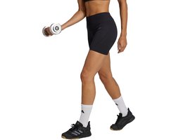 adidas Performance Workout Essentials 4 inch Legging Knit - Dames - Zwart