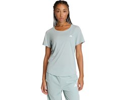 adidas Performance Workout Essentials T-shirt Lage Ronde Hals - Dames - Groen