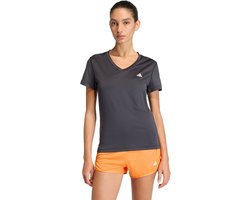 adidas Performance Workout Essentials V-Neck T-Shirt - Dames - Zwart