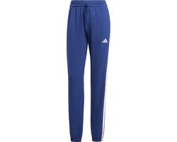 adidas Sportswear Essentials 3-Stripes French Terry Cuffed Broek - Dames - Blauw