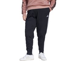 adidas Sportswear ESSENTIALS 3-STRIPES JOGGINGBROEK (GROTE MAAT) - Dames - Zwart