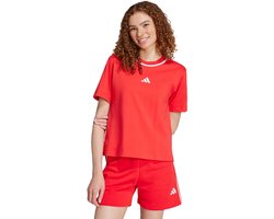 adidas Sportswear Essentials Color Pop Cotton T-shirt - Dames - Rood