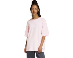 adidas Sportswear MINI EMBROIDERY OVERSIZED GRAPHIC T-SHIRT - Dames - Roze