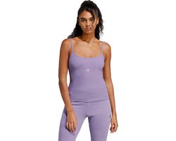 adidas Sportswear Seasonal Essentials Rib Top - Dames - Paars