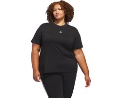 adidas Sportswear Small Logo T-shirt (Plus Size) - Dames - Zwart