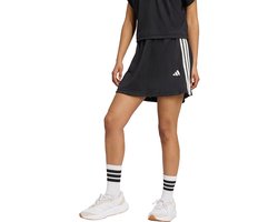 adidas Sportswear Stadium 3-Stripes Tennis Inspired Jacquard Rok met Short - Dames - Zwart