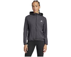 Adidas Ultimate Running Uv Jas Zwart,Grijs L Vrouw