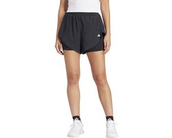 Adidas Wtr Designed For Training 2-in-1 Korte Broek Zwart L Vrouw
