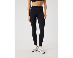 Björn Borg Lange Sportbroek Dames - Sport Tight Vrouwen - Gerecycled Polyester - Zwart - Maat M