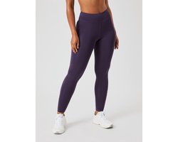Björn Borg Logo Tight Sportlegging Dames - Sportbroek Vrouwen - Recycled Polyester - Paars - Maat S