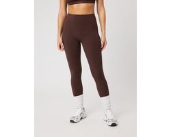 Björn Borg Sleek Tight Sportlegging Dames Sportbroek Vrouwen - Coffee Bean Bruin - Maat M