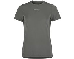 Craft Adv Essence Ss Tee 2 W Dames Sportshirt - Granite