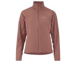 Craft Adv Essence Warm Jkt 2 W Dames Sportvest - Rose Brown