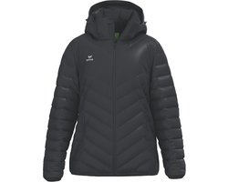 Erima Cmpt Puffer Doorgestikt Jack Dames - Zwart | Maat: 42