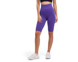 FALKE Cellulite Tights Light Short vochtregulerend functioneel materiaal broek dames purper - maat XS